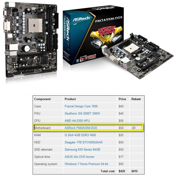 Asrock fm2a75 pro4 коды ошибок